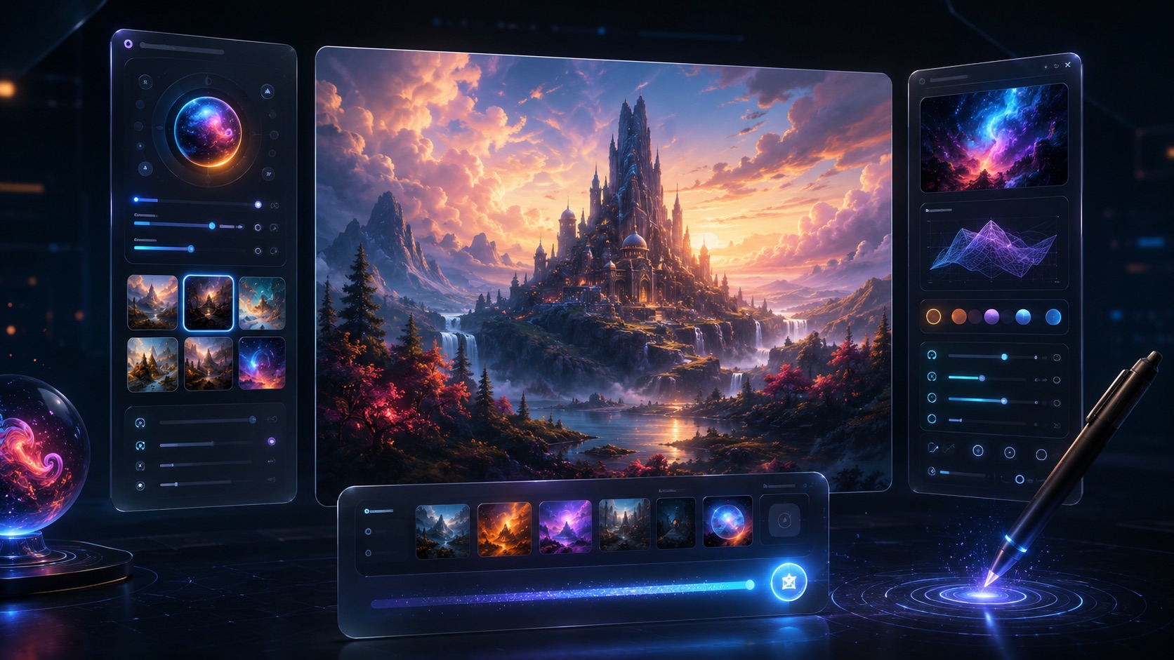 AI AI Art Generator visual