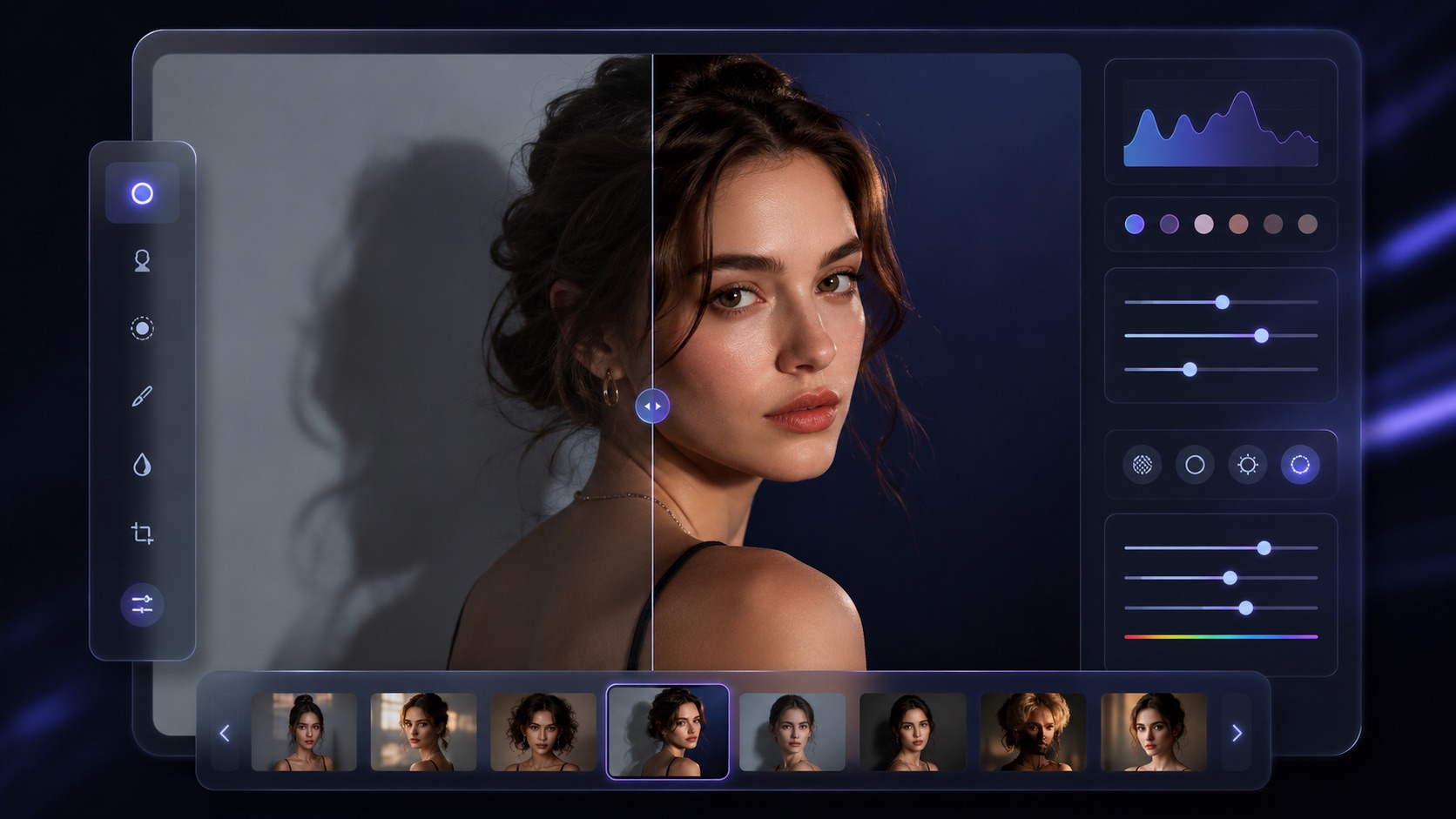 AI Blur Background visual
