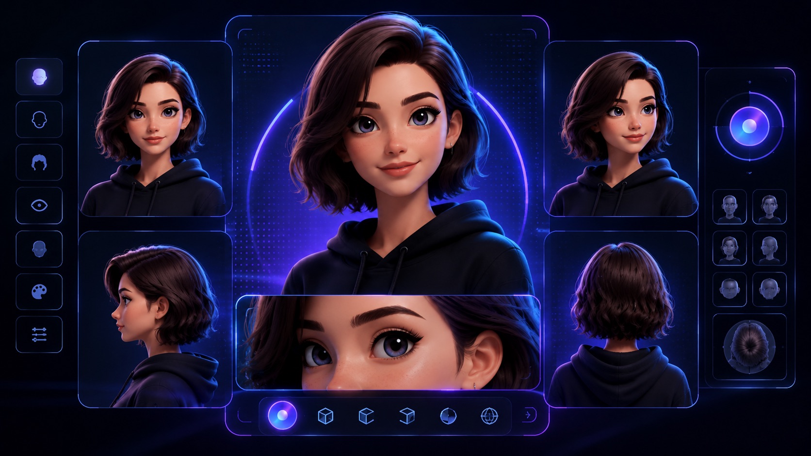 AI Cartoon Avatar Generator visual