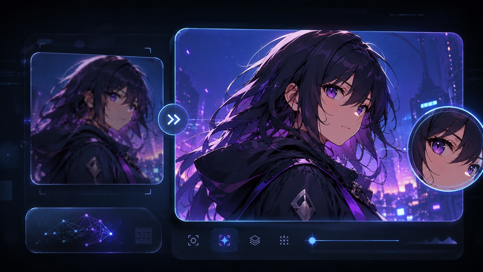 AI AI Character Generator visual