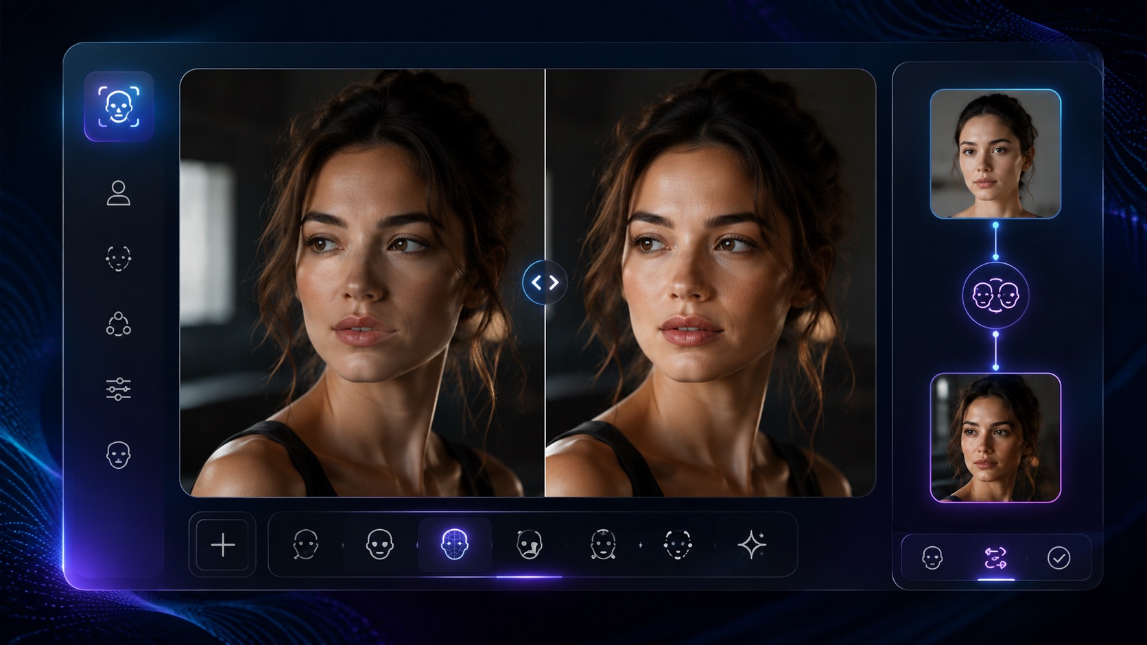 AI Photo Face Swap visual