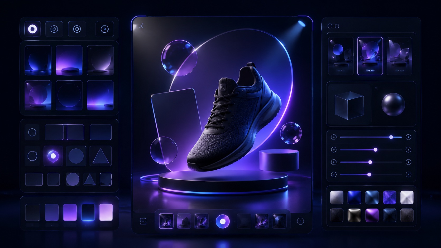 AI Image Reshoot visual