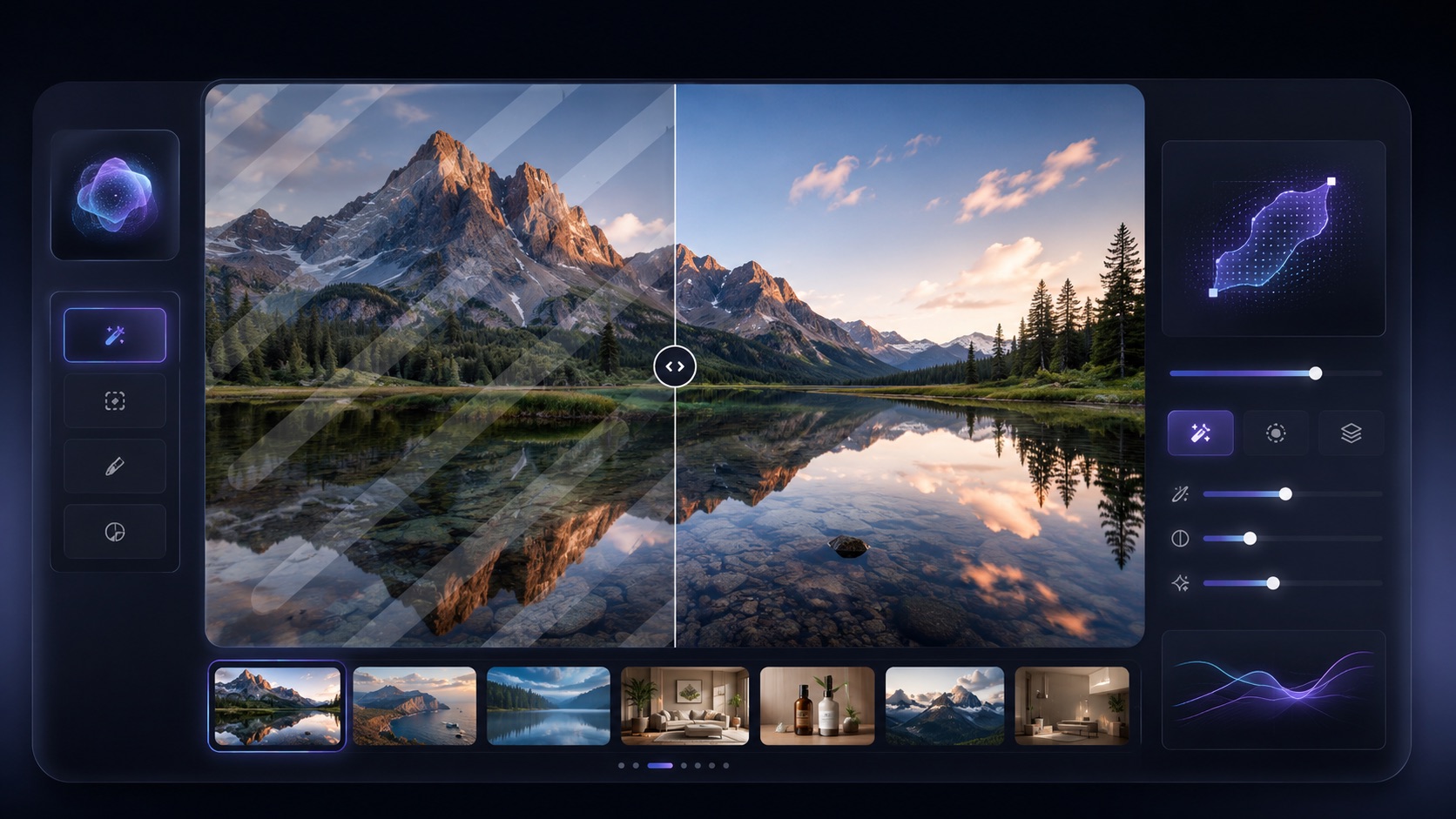 AI Image Upscaler visual