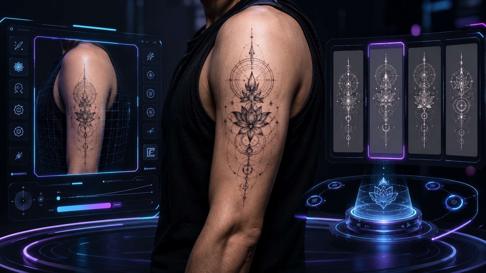 AI AI Tattoo Generator visual