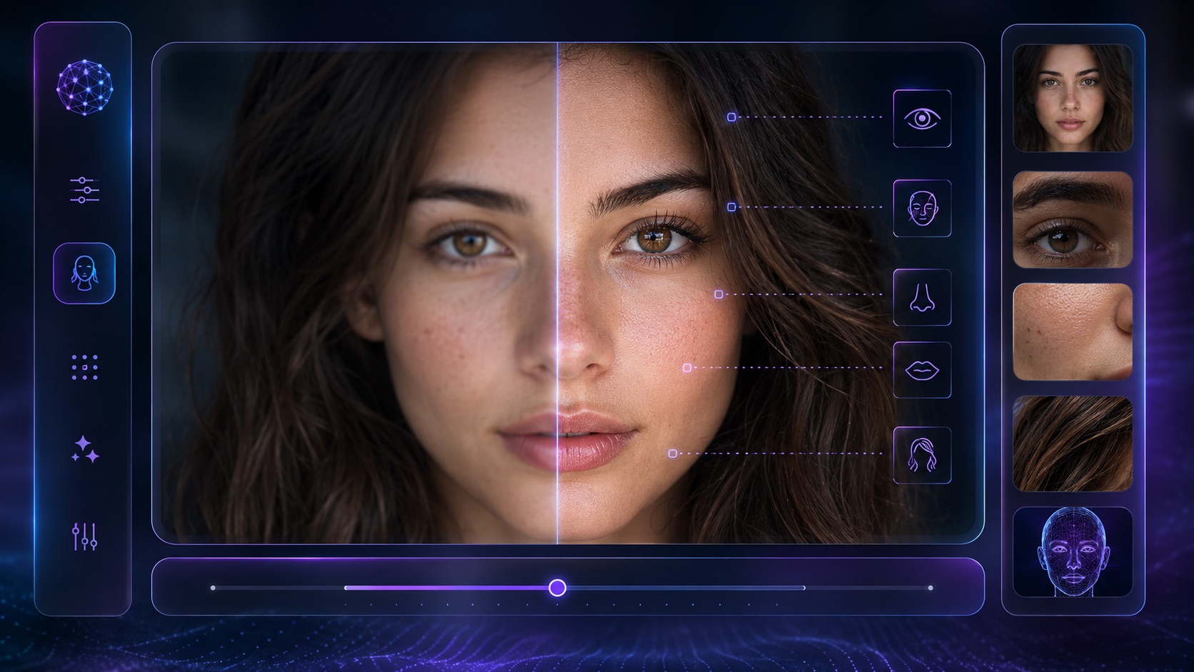 AI AI Watermark Cleanup visual